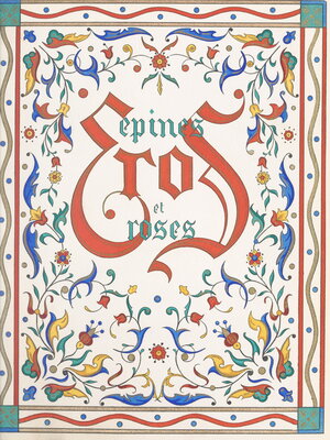cover image of Éros, épines et roses